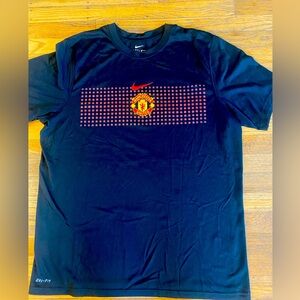 Nike Mens Manchester United Dri-Fit Tee Shirt - Size Large